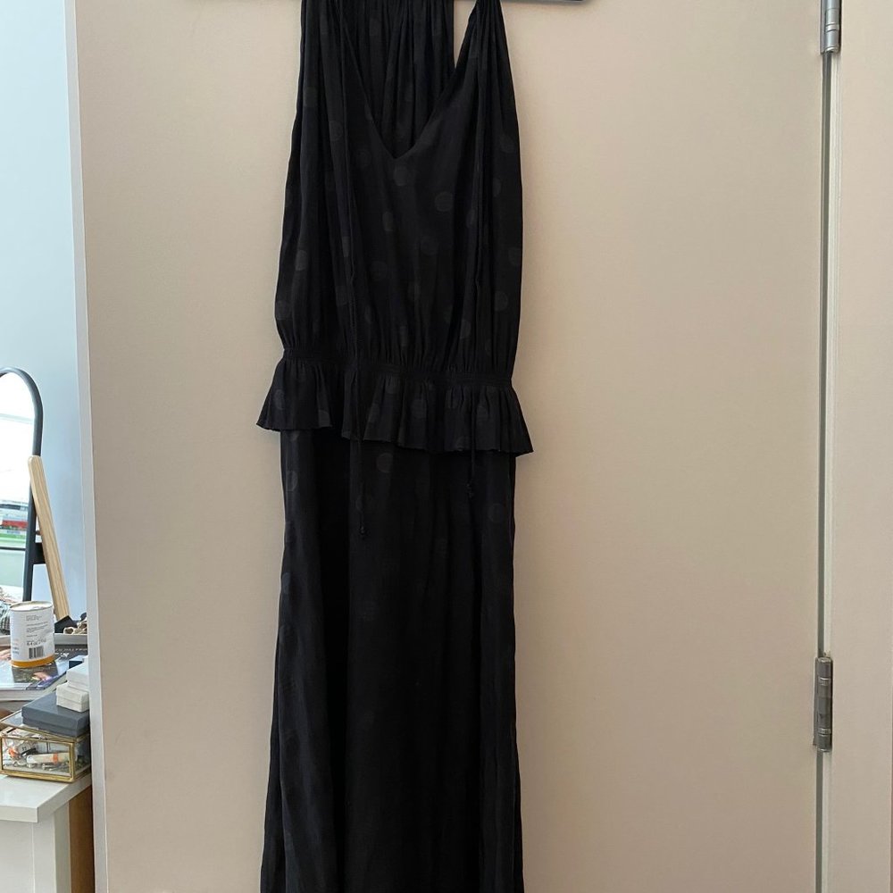 Calvin Rucker Revolve Polka Dot Black Dress - Picture 6 of 6